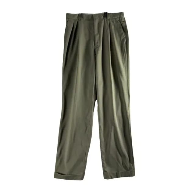 [ YSL ] 라이센스 입생로랑 카키 슬랙스 [ SIZE: 32 ]