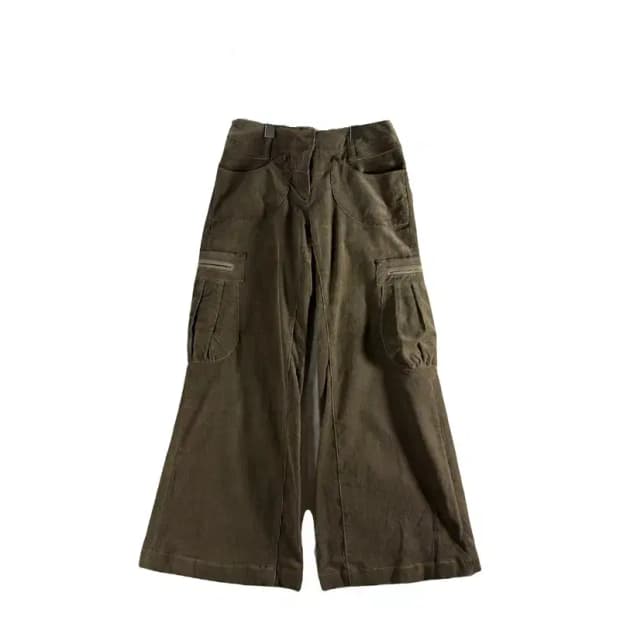 [ VTG ] 브라운 와이드 팬츠 [ SIZE: 55 ]