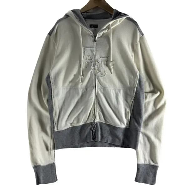 [ ARMANI ] 아르마니 셔링 후드 집업 [ SIZE: 40 ]