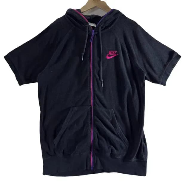 [ NIKE ] 나이키 반팔 후드 집업 [ SIZE: L ]