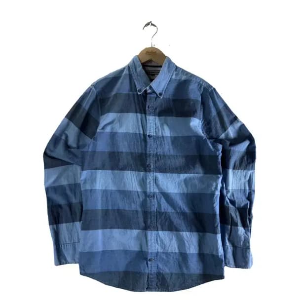 1383 타미힐피거 빅스트라이프 셔츠 [ SIZE: S ]