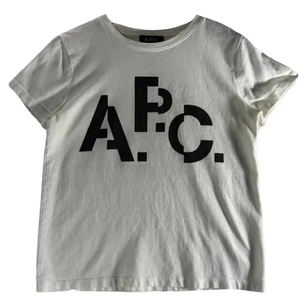 1393 [ A.P.C. ] 아페쎄 반팔 티 [ SIZE: XS ]