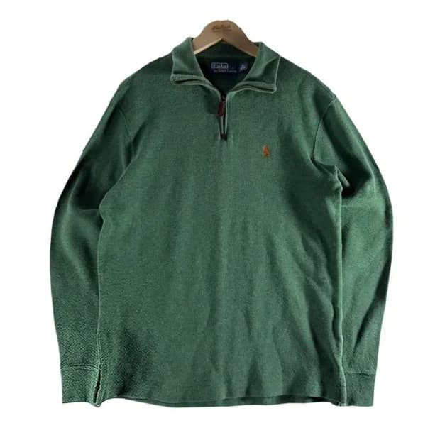 1420 [ POLO ] 폴로 반집업 니트 [ SIZE: XS ]