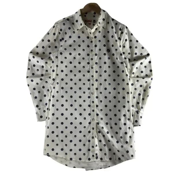 A1543 [ FUBU ] 후부 패턴 셔츠 [ SIZE: M ]