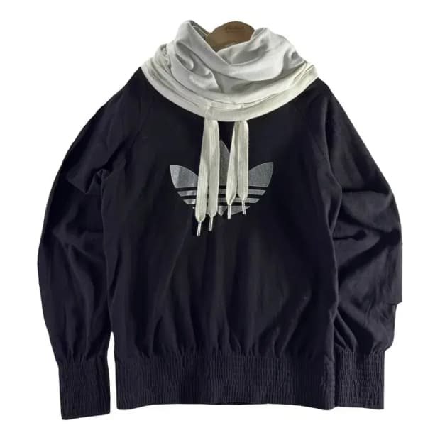 A1728 [ ADIDAS ] 아디다스 레이어드 후드티