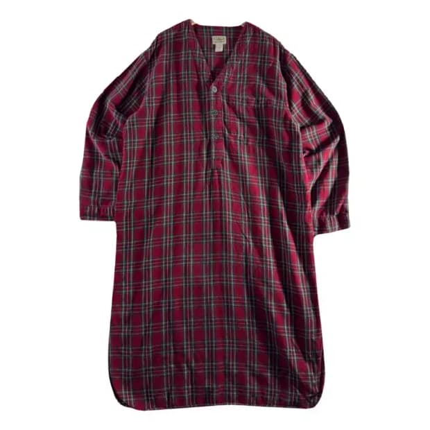 A1735 [ L.L.BEAN ] 엘엘빈 체크 원피스