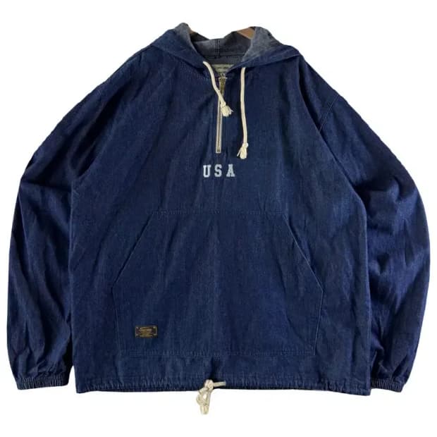 A1746 후아유 데님 후드티 [ SIZE: L ]