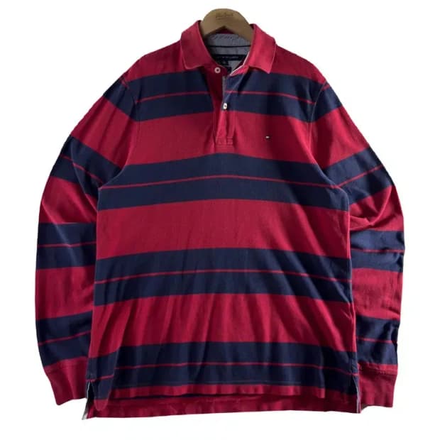 A1897 타미힐피거 스트라이프 카라티 [ SIZE: XS ]