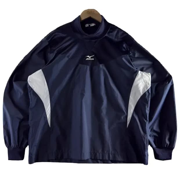 A1908 [ MIZUNO ] 미즈노 우븐 맨투맨 [ SIZE: M ]
