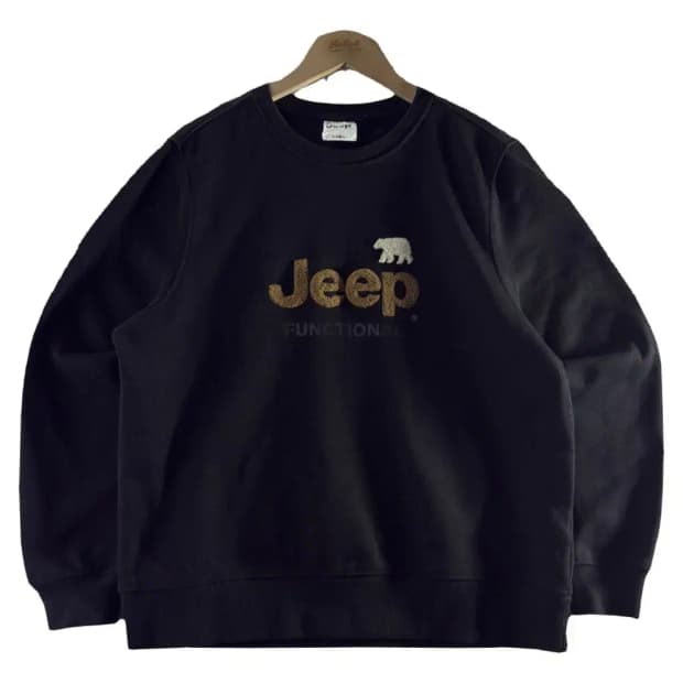 A1946 [ JEEP ] 지프 로고 맨투맨 [ SIZE: L ]