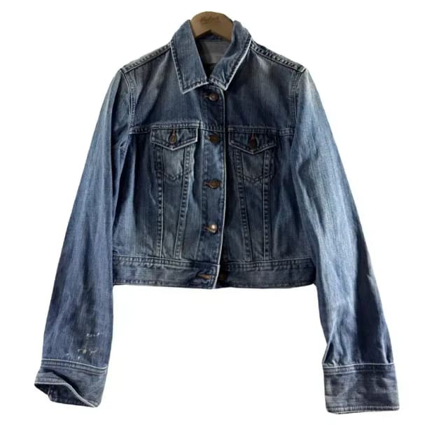 A1963 애버크롬비 크롭 청자켓 [ SIZE: MEDIUM ]