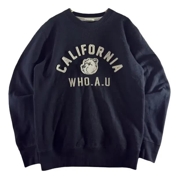 A2001 [ WHOAU ] 후아유 맨투맨 [ SIZE: M ]