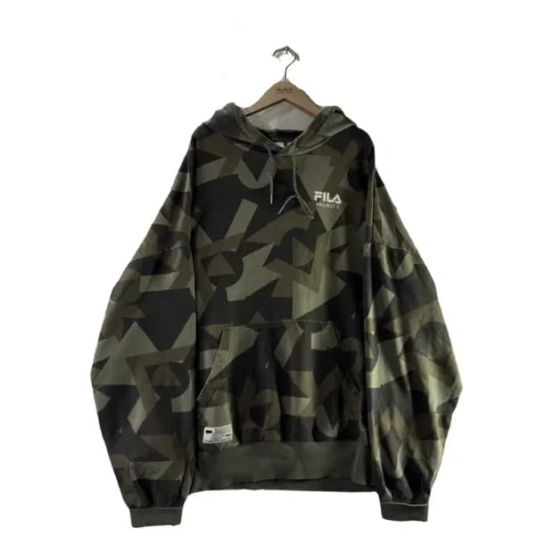 A2335 [ FILA ] 필라 카모 후드티 [ SIZE: XL ]