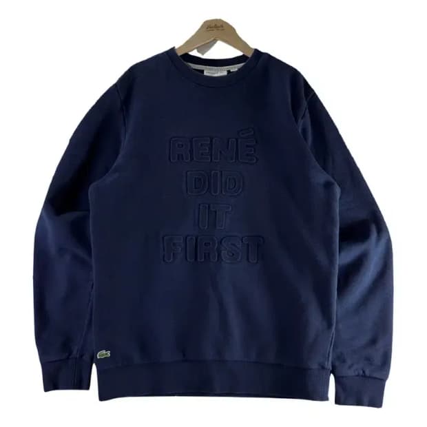 A2375 [ LACOSTE ] 라코스테 맨투맨 [ SIZE: M ]