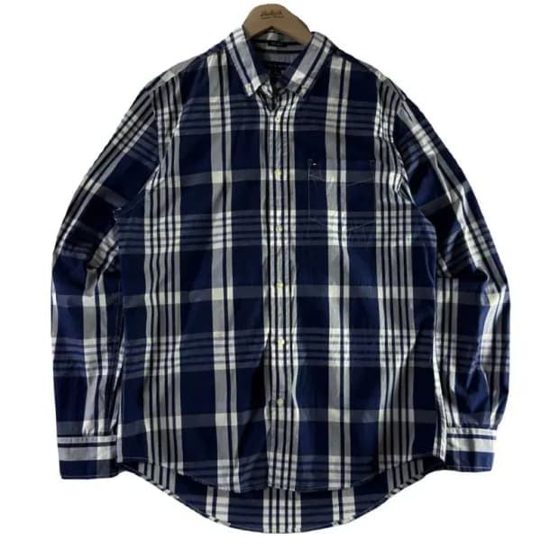 A2359 타미힐피거 체크 셔츠 [ SIZE: M ]