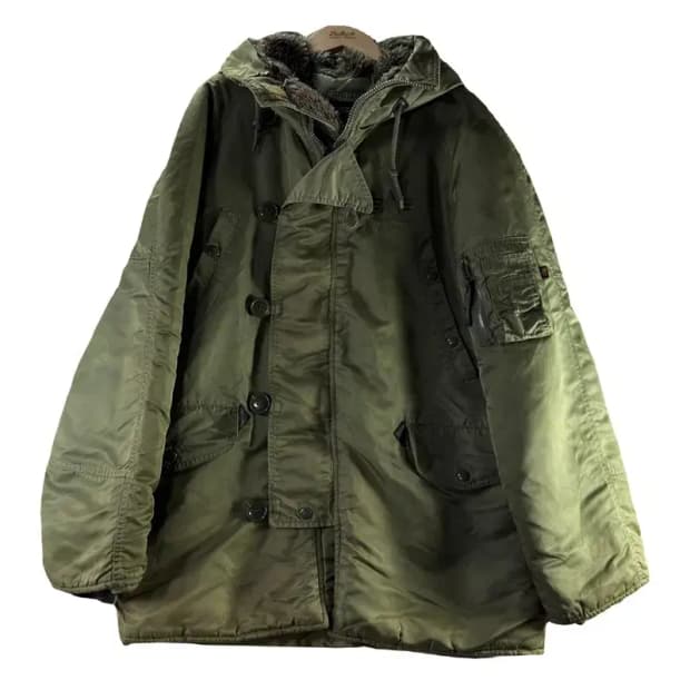 A2418 알파인더스트리 야상 패딩 [ SIZE: S ]