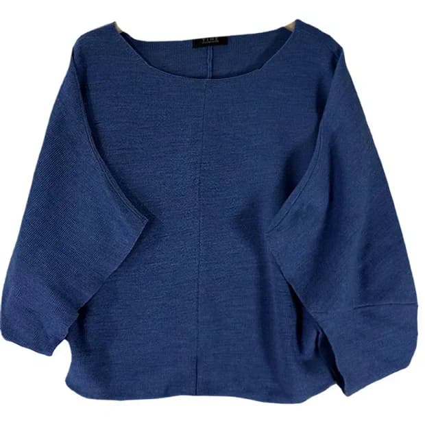 A2584  [TIME] 타임 가오리 울 니트 [ SIZE: 90 ]