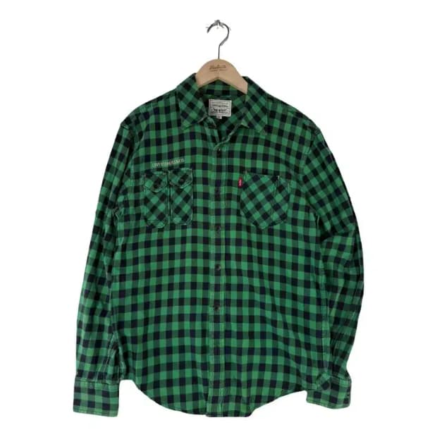 A2723 리바이스 웨스턴 체크셔츠 [ SIZE: M ]