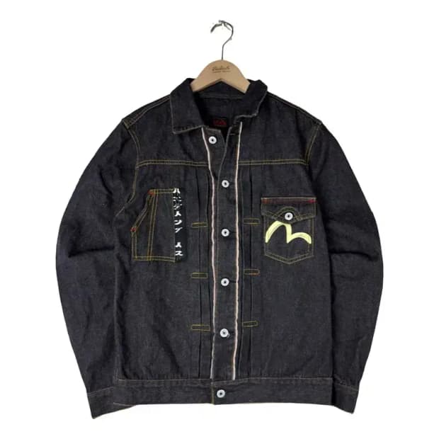A2859 [EVISU] 에비수 데님 자켓 L