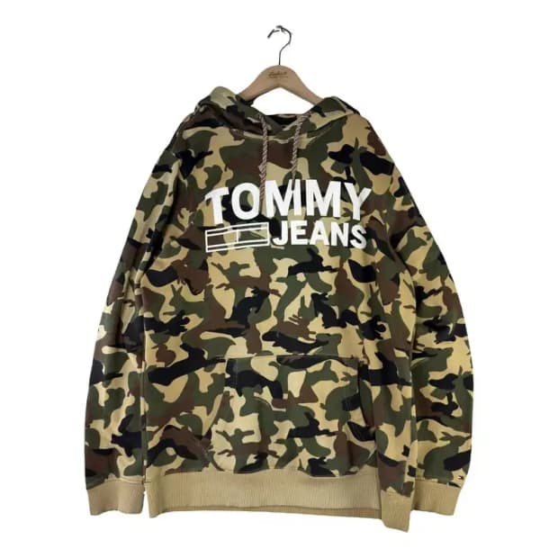 A2951 타미진스 카모 후드티 XL