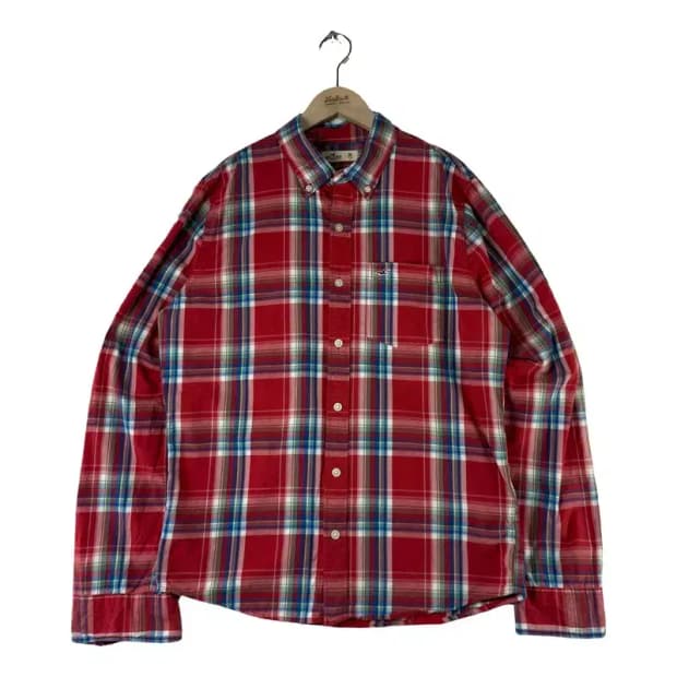 A3250 [HOLLISTER] 홀리스터 체크 셔츠 M