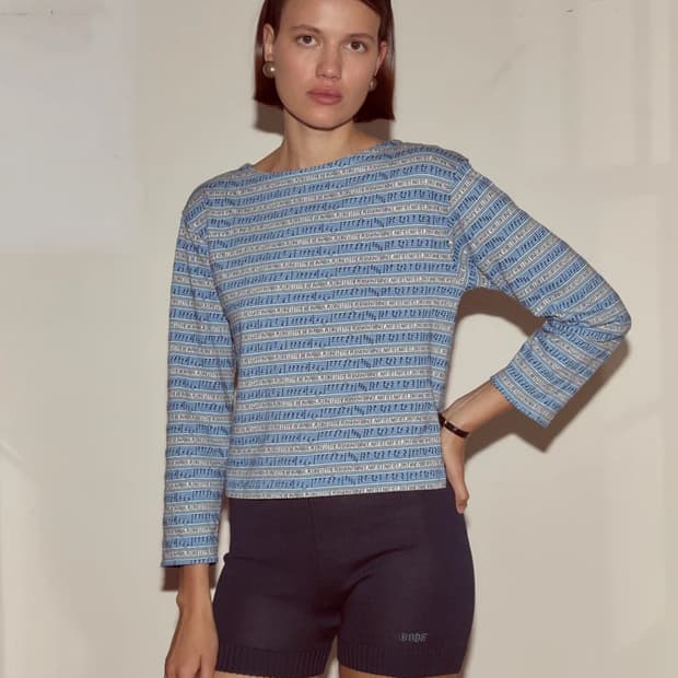 [XS,S,M,L]보디 BODE Lyric 롱 슬리브리스 탑