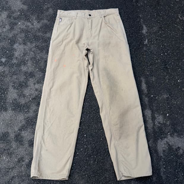 칼하트 fr 워크팬츠 베이지 p2013
