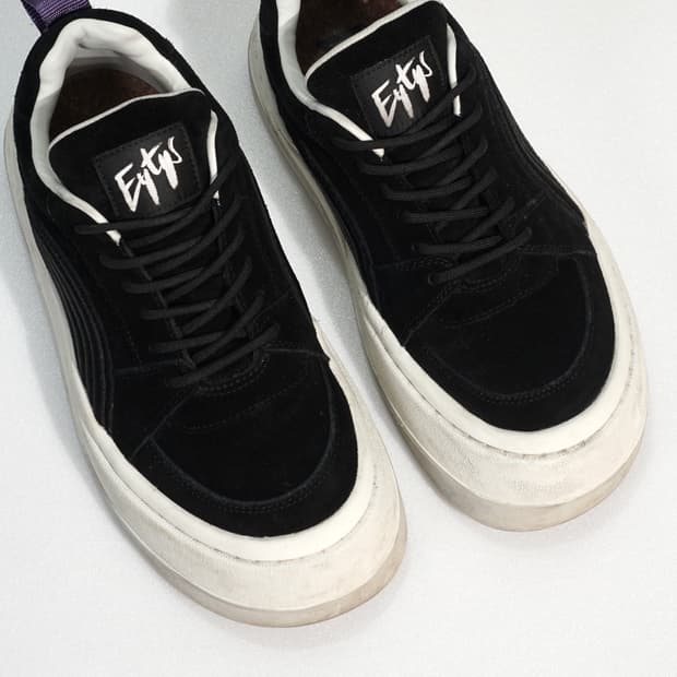 이티스 소닉 스웨이드 오버솔 스니커즈