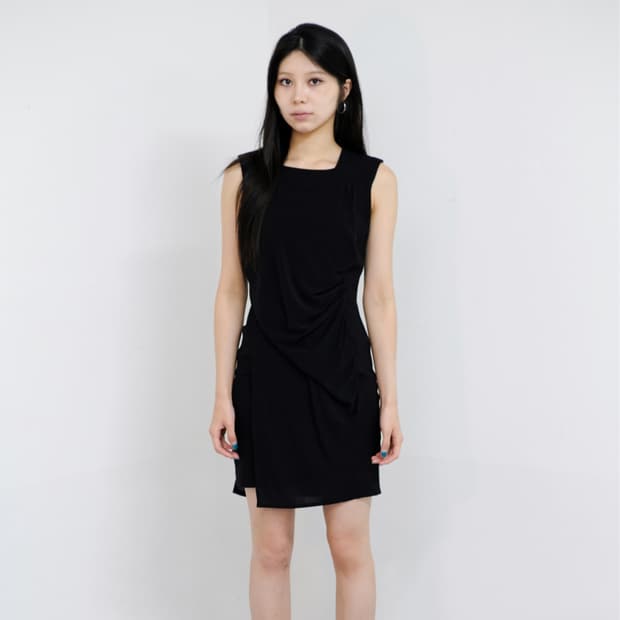 Helmut Lang Square Neckline Mini Dress