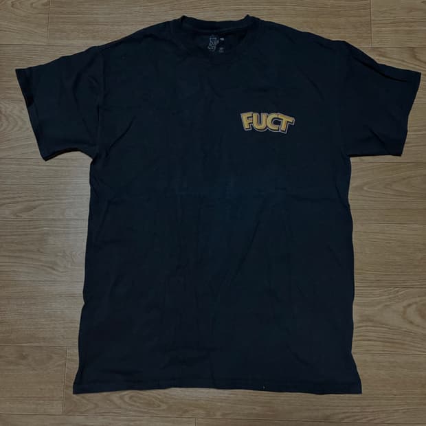 M) FUCT 퍽트 티셔츠 블랙 Made in USA