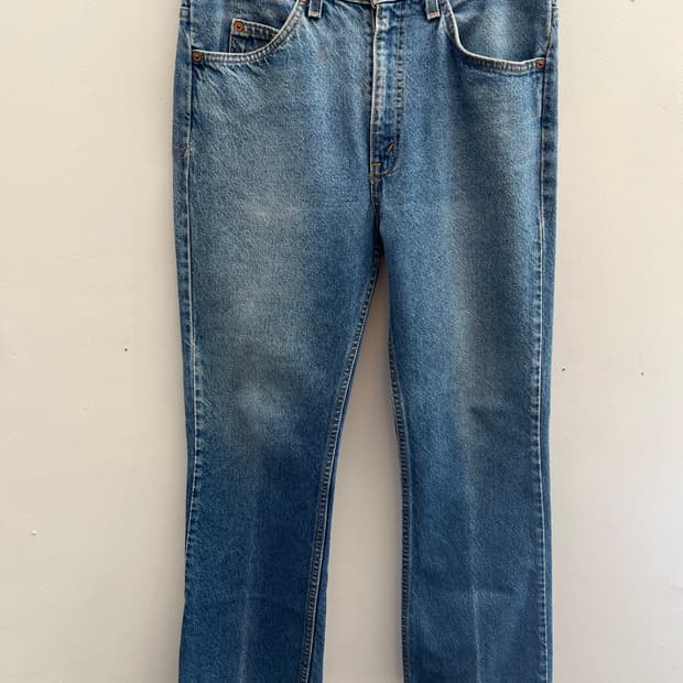 미국 517 리바이스 부츠컷 오렌지탭