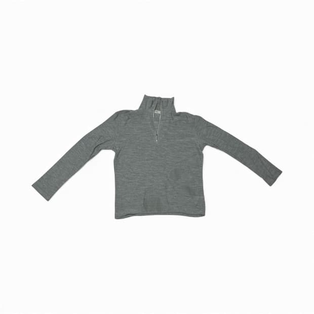 y’s wool half zipup