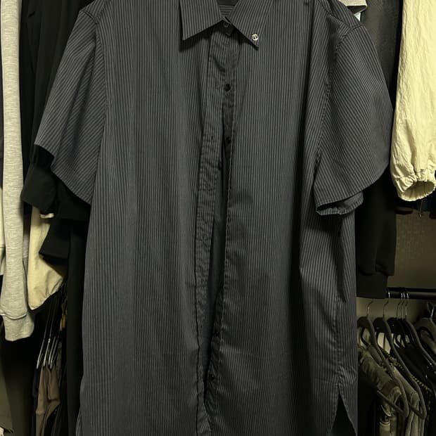 Daddy Fit Half Shirts (Navy)