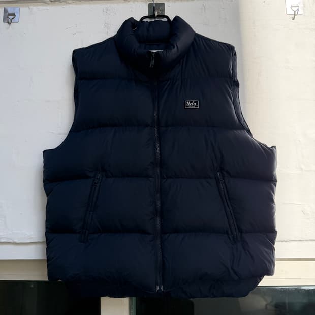 Ucla 덕 다운 조끼 패딩 네이비 L
