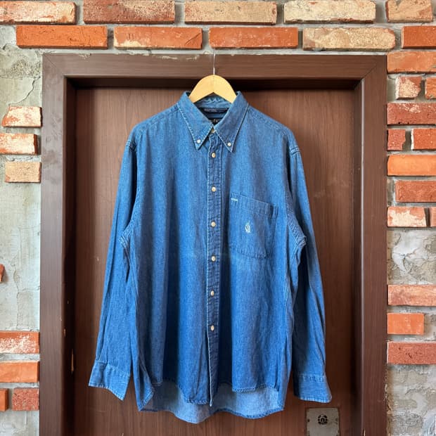 90S 노티카 데님셔츠 XL
