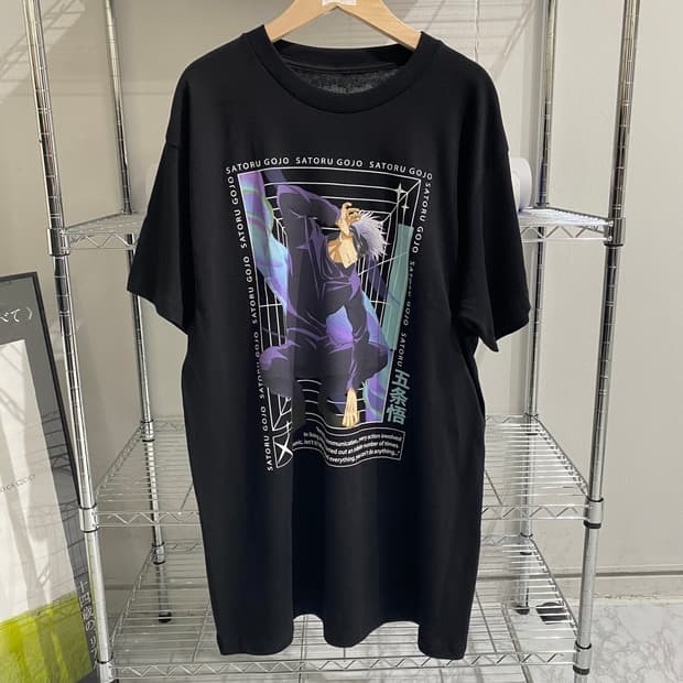 주술회전 사토루 오피셜 애니메이션 티셔츠