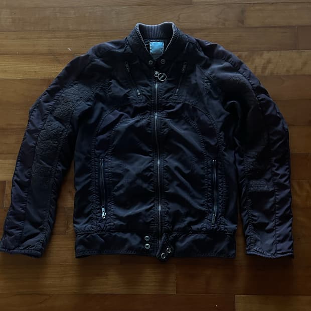 디젤 나일론 라이더 자켓