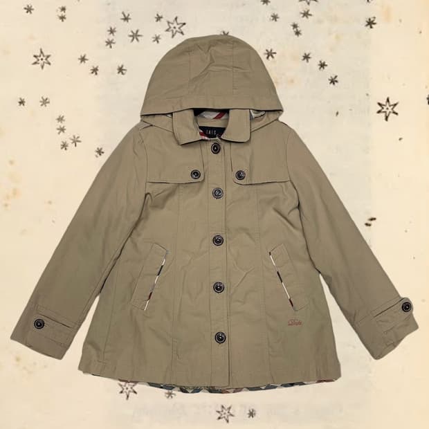 Darks 닥스 키즈 여아 트렌치 자켓