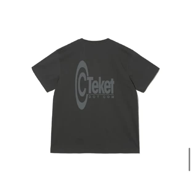 테켓 심볼 반팔T 차콜 S