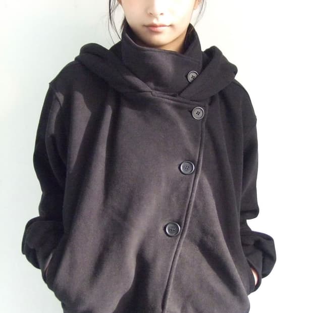 Oshigh 2way Fur Hood Zip Up Khaki 구해요 | 후루츠패밀리