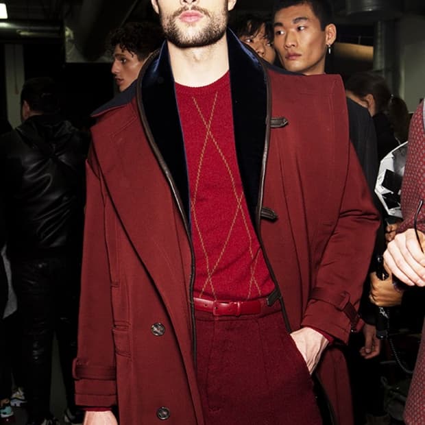 조르지오 아르마니 롱코트