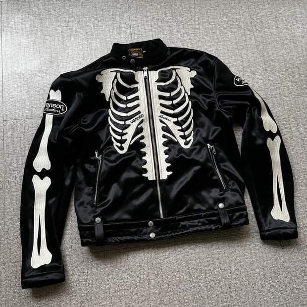 밴슨 본 라이더 자켓 XXXL