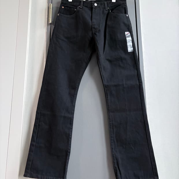 (33x32) 리바이스 517 블랙진 새상품