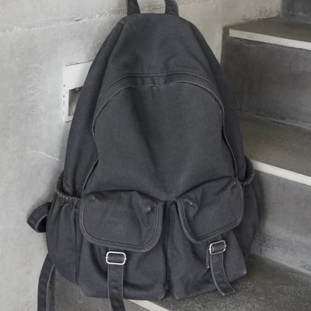 하아카이브x패플서 빈티지 워시드 백팩