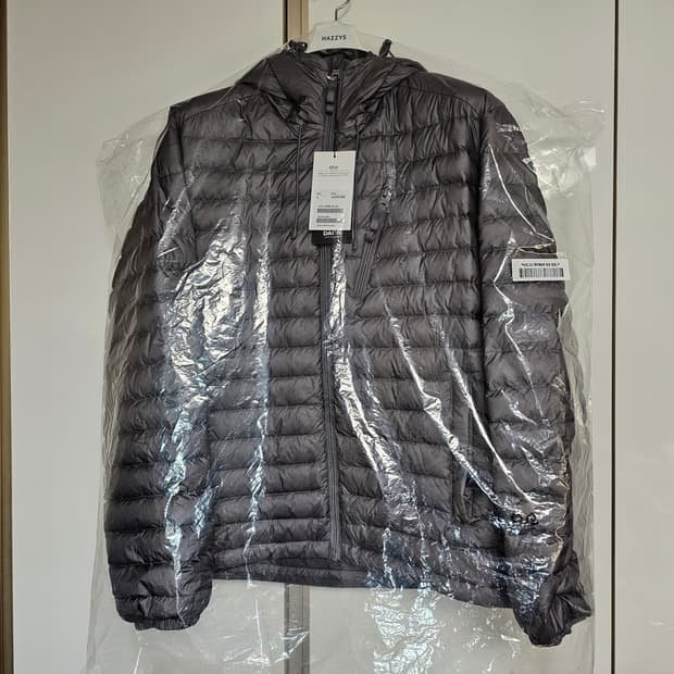 L 새제품) HIS 히스 헤지스 경량 구스 다운 그레이 체감 XL 105