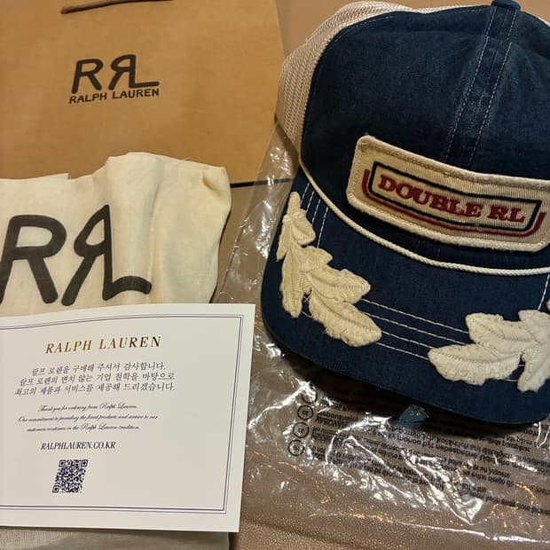 Rrl 트러커캡 새상품