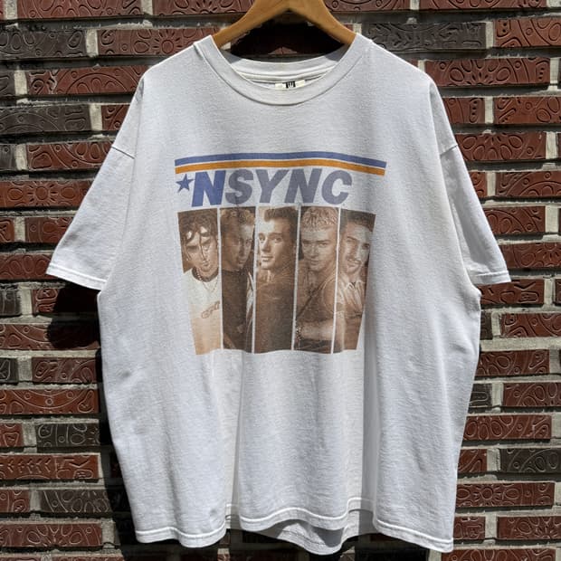 *NSYNC 엔싱크 90s 빈티지 포토 티셔츠