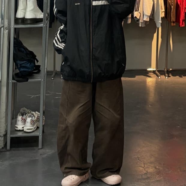 아디다스 올드스쿨 바람막이점퍼 A3089