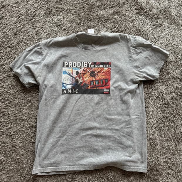 슈프림 x 프로디지 HNIC 티셔츠