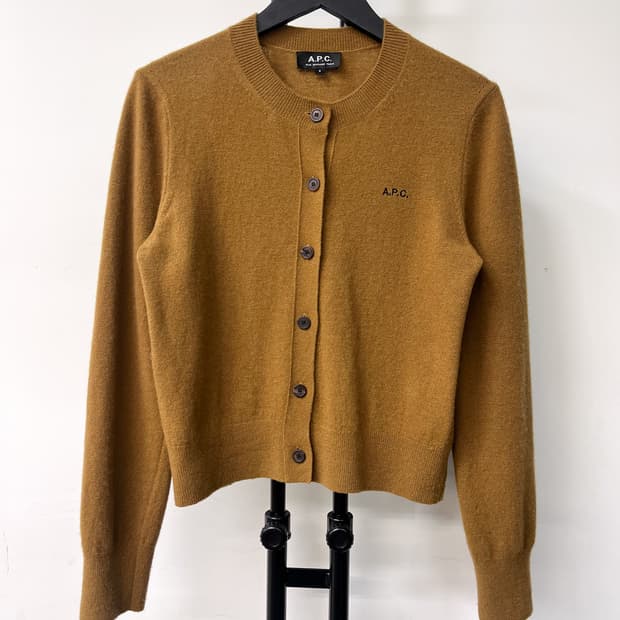 아페쎄 23f/w 캐시미어 지나 가디건